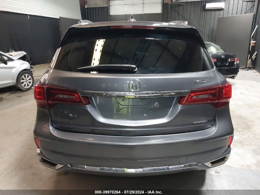 2019 Acura Mdx Advance Pkg VIN: 5J8YD4H80KL008305 Lot: 39970264