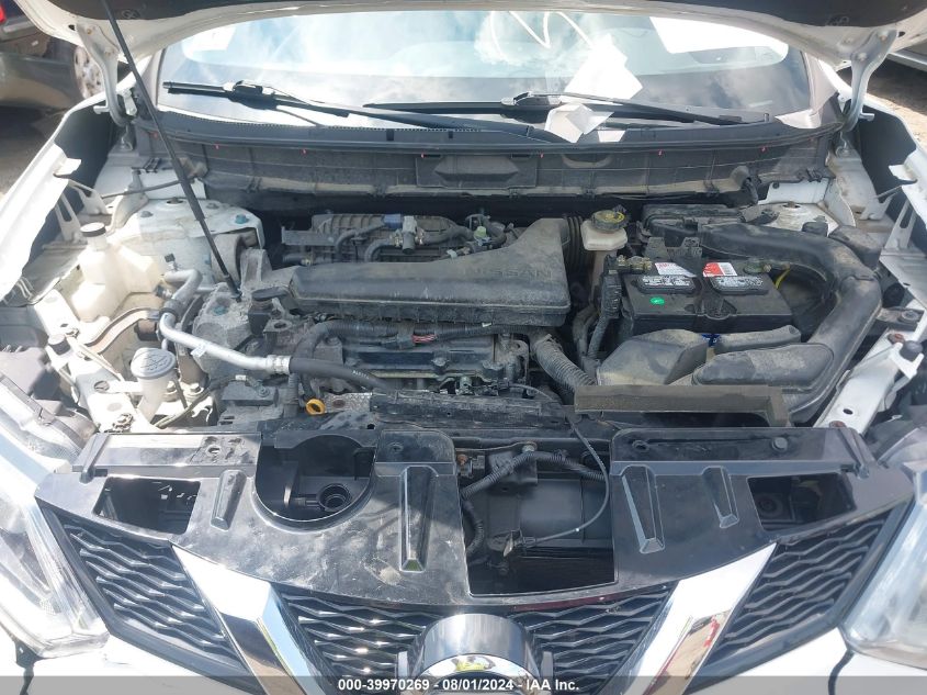 2016 Nissan Rogue Sv VIN: KNMAT2MVXGP656320 Lot: 39970269