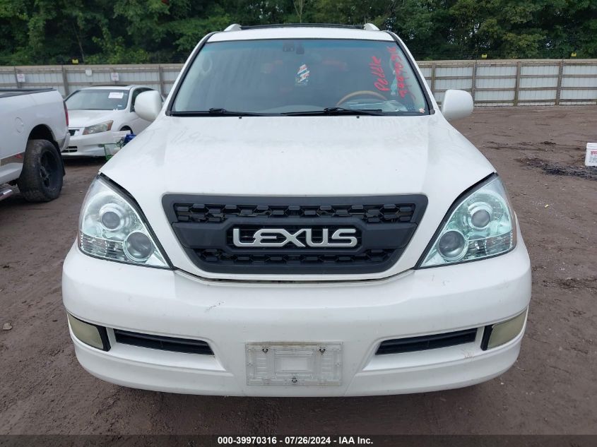 2004 Lexus Gx 470 470 VIN: JTJBT20X140036310 Lot: 39970316