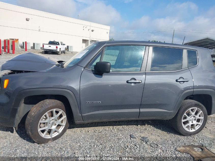 2023 Jeep Renegade Latitude VIN: ZACNJDB15PPP21464 Lot: 39970317