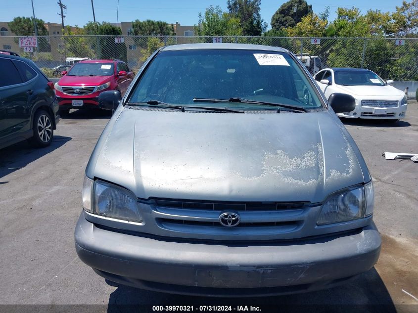 2000 Toyota Sienna Ce VIN: 4T3ZF19C4YU231371 Lot: 39970321