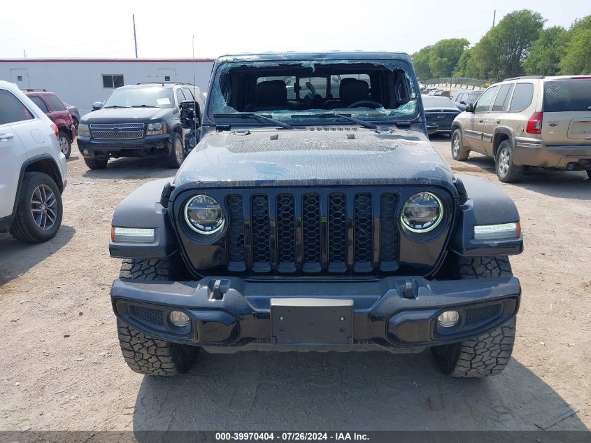 2022 Jeep Gladiator High Altitude 4X4 VIN: 1C6HJTFG4NL116207 Lot: 39970404