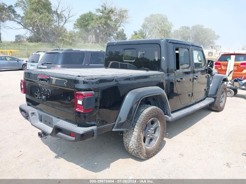 2022 Jeep Gladiator High Altitude 4X4 VIN: 1C6HJTFG4NL116207 Lot: 39970404