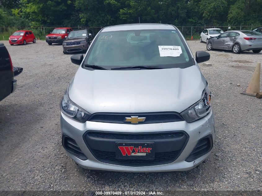 2018 Chevrolet Spark Ls Cvt VIN: KL8CB6SA6JC426316 Lot: 39970409