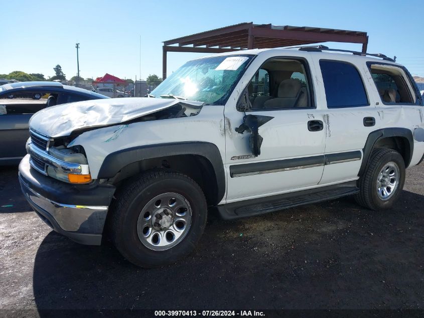 2002 Chevrolet Tahoe C1500 VIN: 1GNEC13V82R271470 Lot: 39970413
