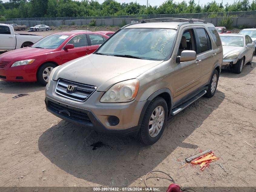 2005 Honda Cr-V Lx VIN: JHLRD78525C035524 Lot: 39970432