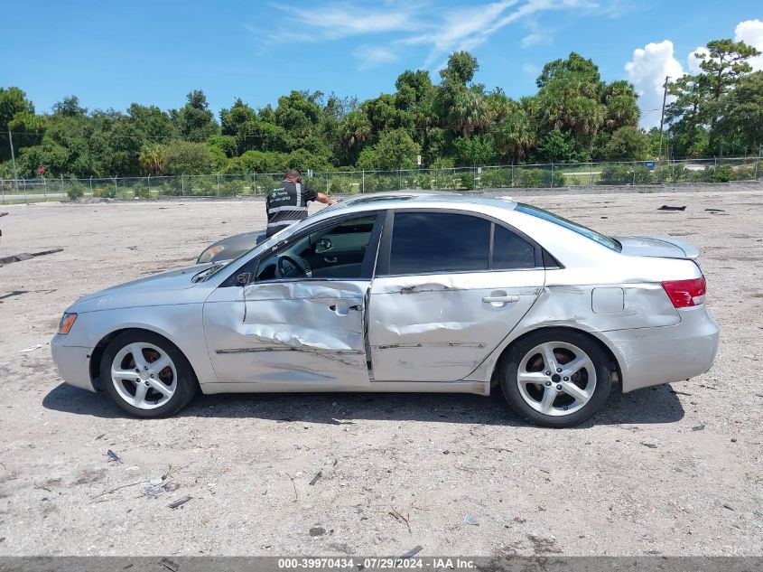 5NPEU46F38H346622 2008 Hyundai Sonata Limited V6/Se V6