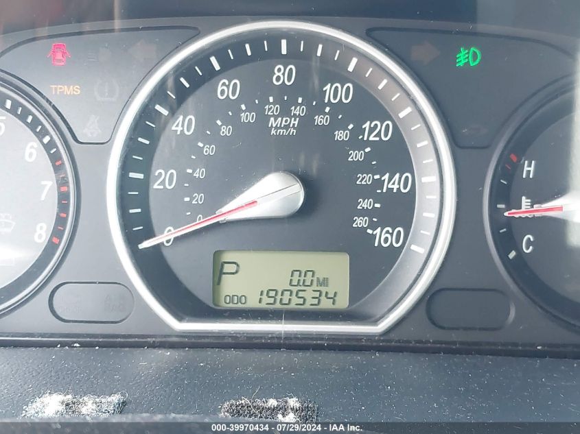 5NPEU46F38H346622 2008 Hyundai Sonata Limited V6/Se V6