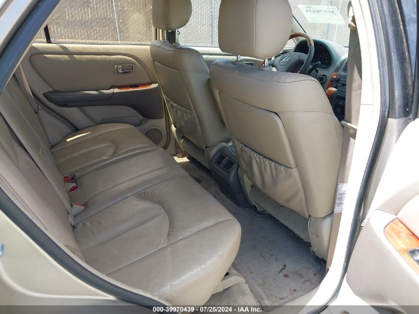 2002 Lexus Rx 300 VIN: JTJHF10U420254417 Lot: 39970439