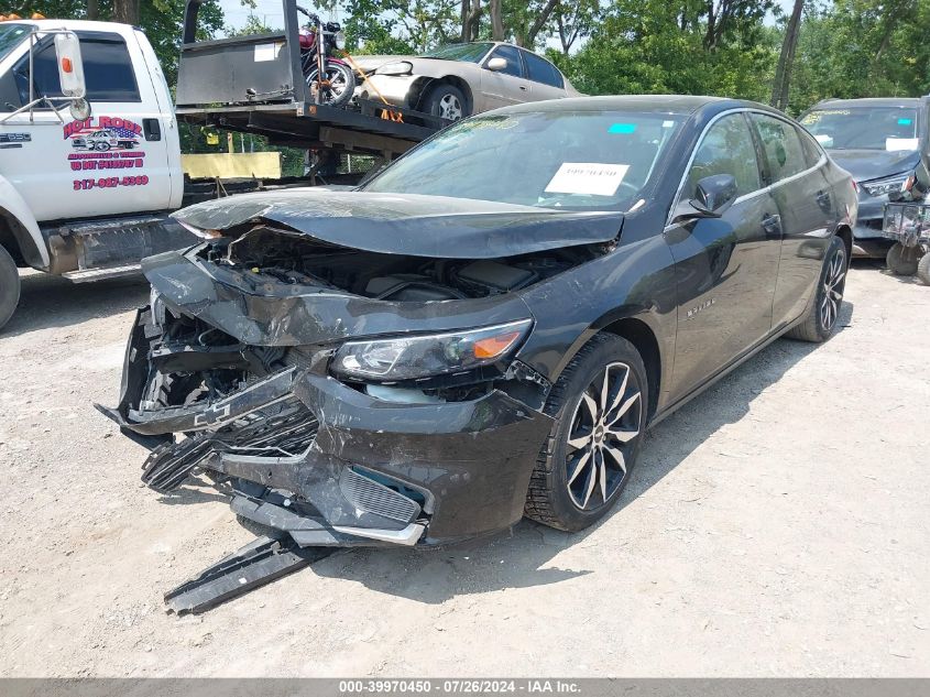 2018 Chevrolet Malibu Lt VIN: 1G1ZD5ST7JF245742 Lot: 39970450