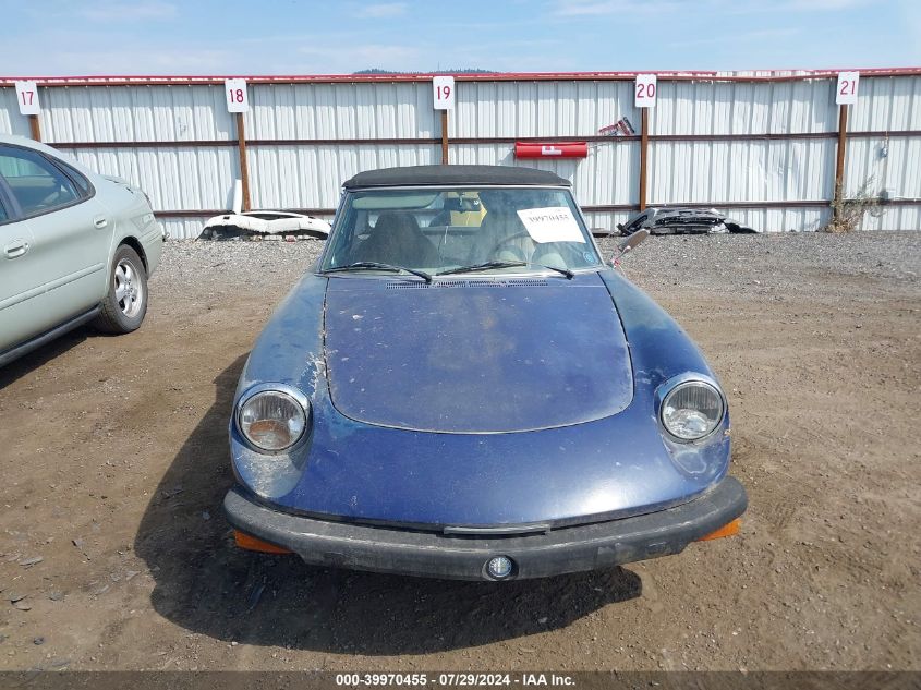 1977 Alfa Romeo Spider VIN: AR3050425 Lot: 39970455