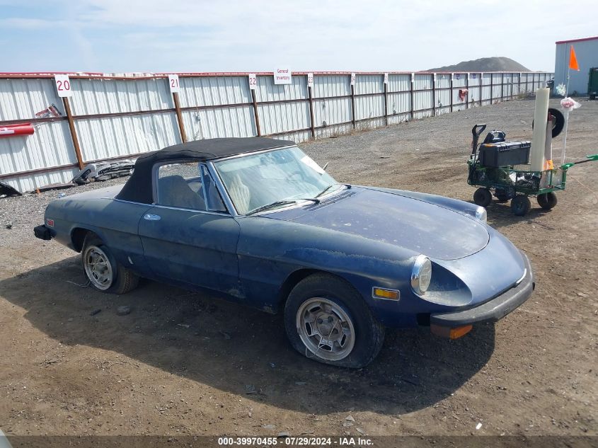 1977 Alfa Romeo Spider VIN: AR3050425 Lot: 39970455
