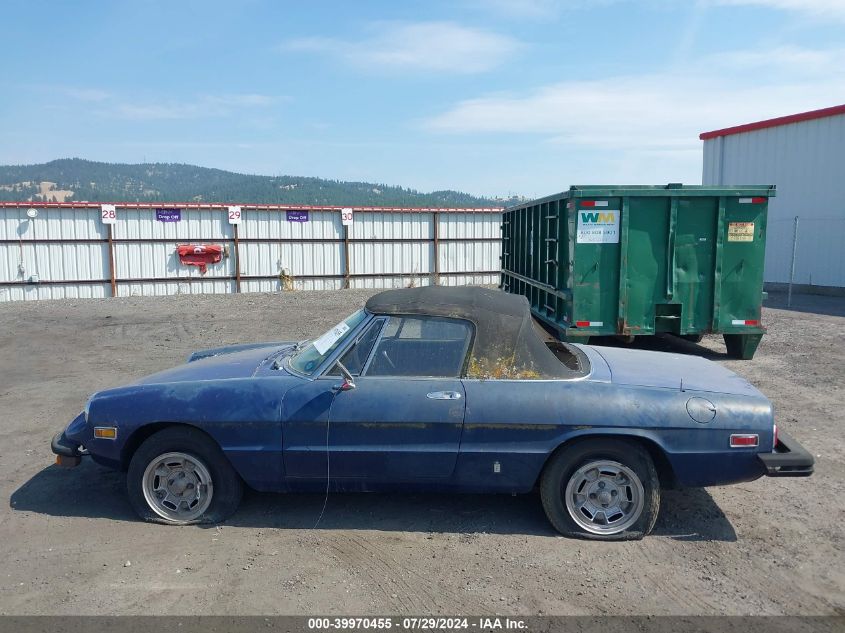 1977 Alfa Romeo Spider VIN: AR3050425 Lot: 39970455