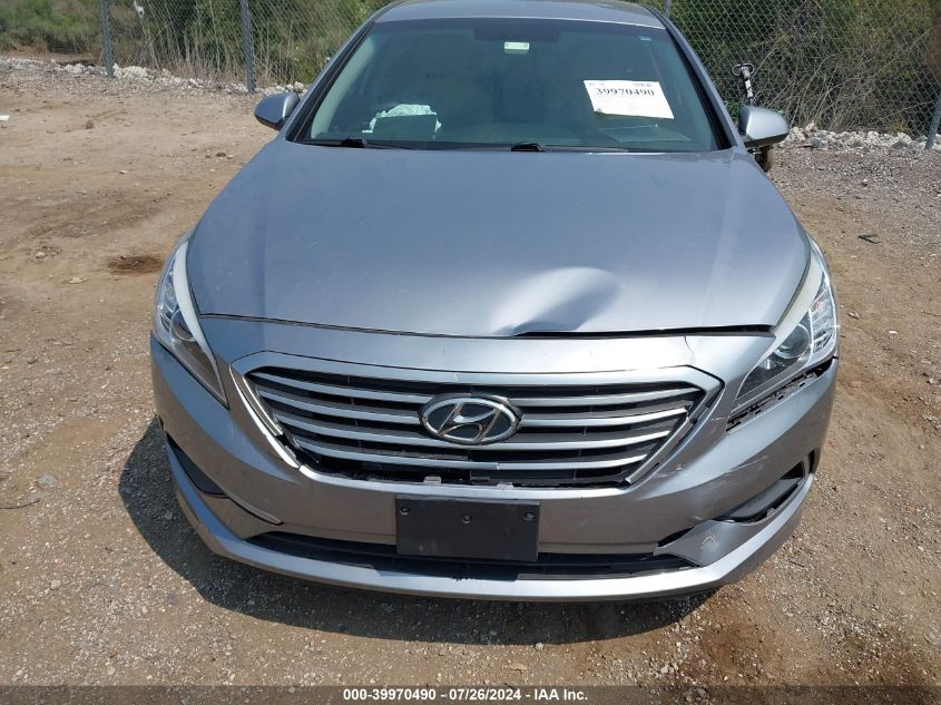 2017 Hyundai Sonata VIN: 5NPE24AF0HH489007 Lot: 39970490