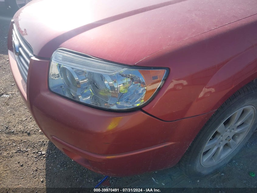 2007 Subaru Forester 2.5X VIN: JF1SG65617H741733 Lot: 39970491