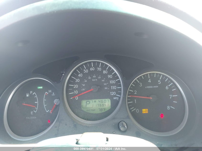 2007 Subaru Forester 2.5X VIN: JF1SG65617H741733 Lot: 39970491