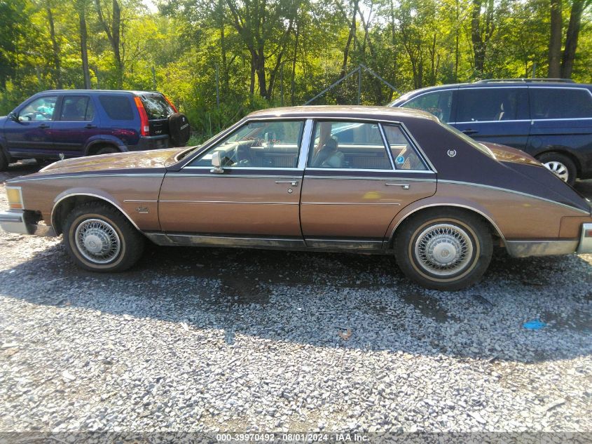 1980 Cadillac Seville VIN: 6F69NA3697602 Lot: 39970492