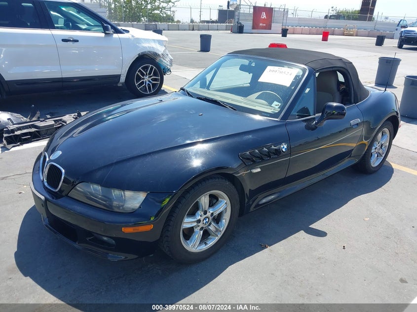 2000 BMW Z3 2.3 VIN: WBACH9342YLM91641 Lot: 39970524