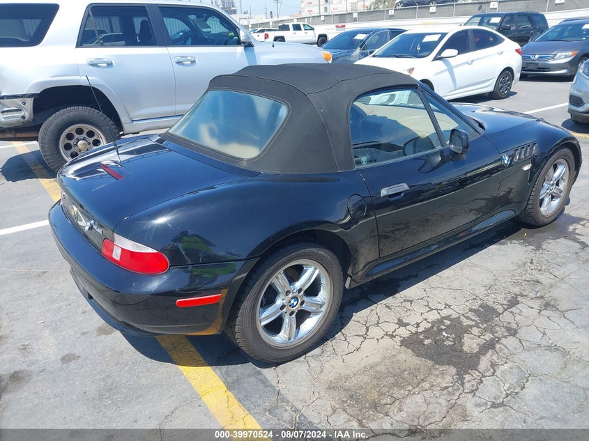 2000 BMW Z3 2.3 VIN: WBACH9342YLM91641 Lot: 39970524