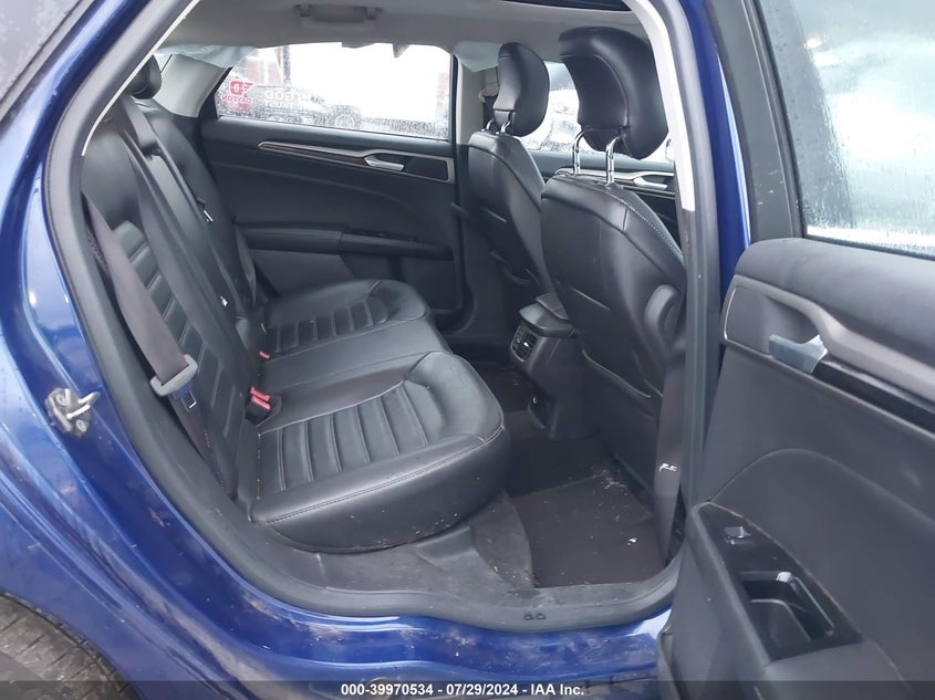 2013 Ford Fusion Hybrid Se VIN: 3FA6P0LU1DR272377 Lot: 39970534