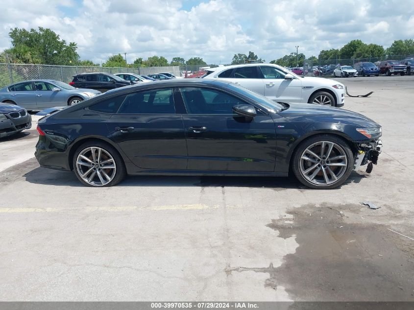 2021 Audi A7 Sportback E Prestige VIN: WAUVPBF27MN083423 Lot: 39970535