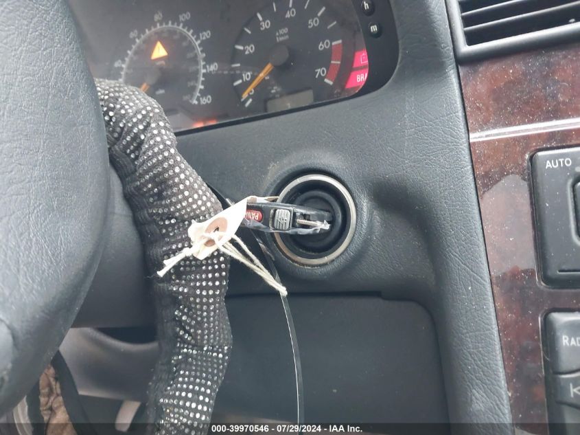 1999 Mercedes-Benz C 280 VIN: WDBHA29G1XA800241 Lot: 39970546