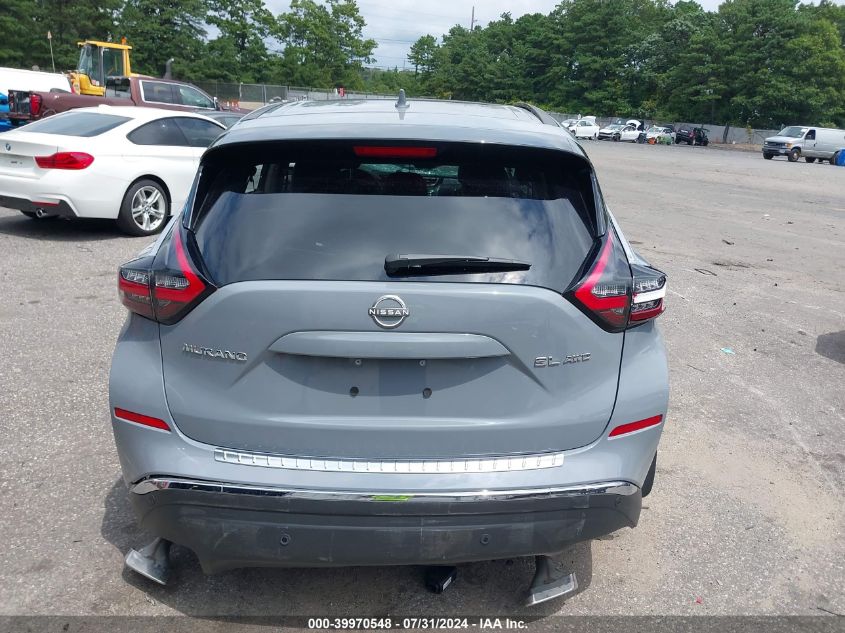 2023 Nissan Murano Sl Intelligent Awd VIN: 5N1AZ2CS0PC132098 Lot: 39970548