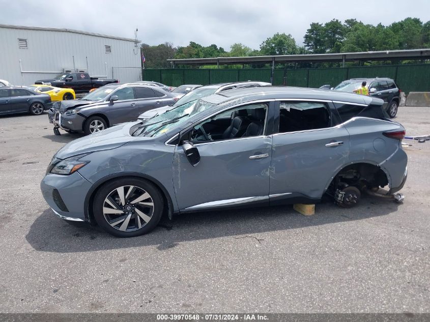 2023 Nissan Murano Sl Intelligent Awd VIN: 5N1AZ2CS0PC132098 Lot: 39970548