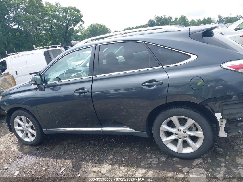 2011 Lexus Rx 350 VIN: 2T2BK1BA7BC119098 Lot: 39970559