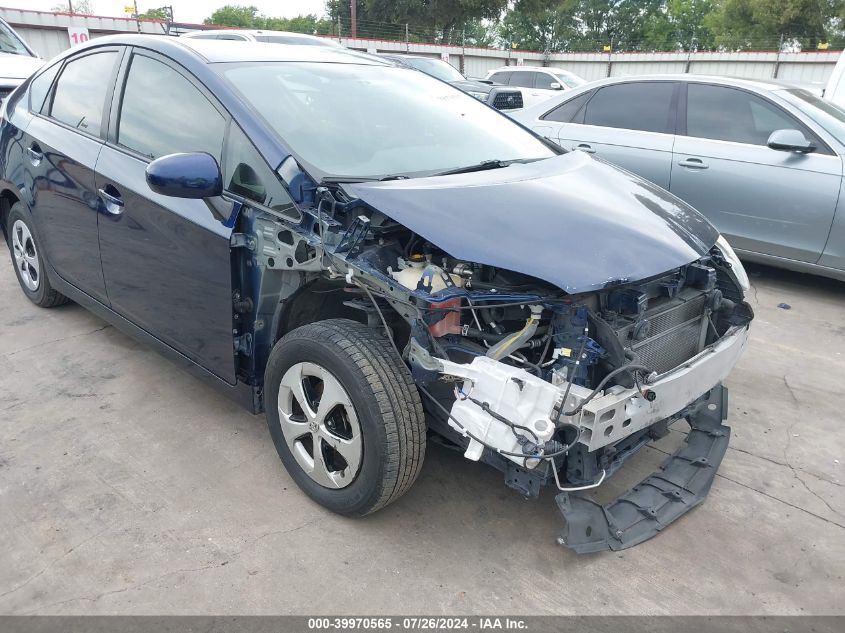 2013 Toyota Prius Two VIN: JTDKN3DUXD1698545 Lot: 39970565