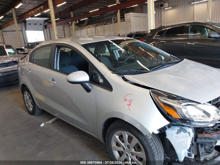 2013 Kia Rio Lx VIN: KNADM4A3XD6219005 Lot: 39970564