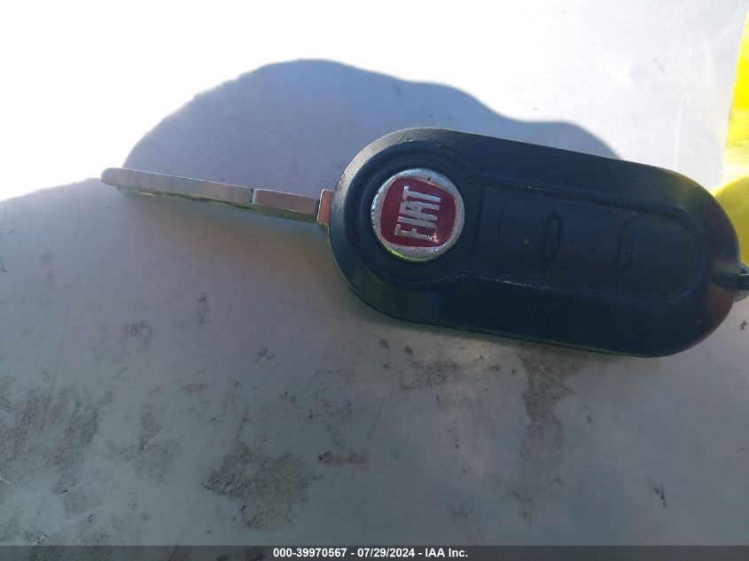 2013 Fiat 500 Turbo VIN: 3C3CFFHH4DT553496 Lot: 39970567