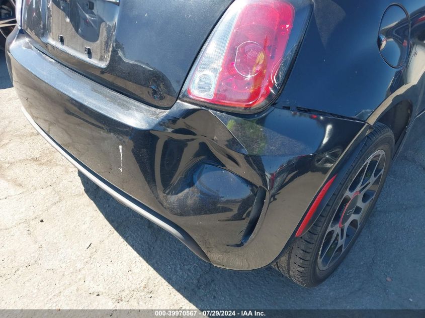 2013 Fiat 500 Turbo VIN: 3C3CFFHH4DT553496 Lot: 39970567