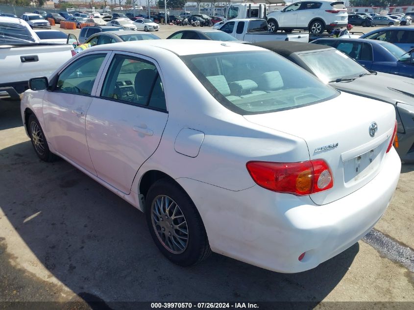 2009 Toyota Corolla Le/Xle VIN: JTDBL40E399088067 Lot: 39970570