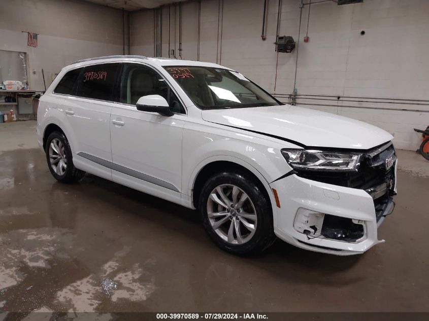 2019 Audi Q7 55 Premium/55 Se Premium VIN: WA1AAAF71KD008383 Lot: 39970589