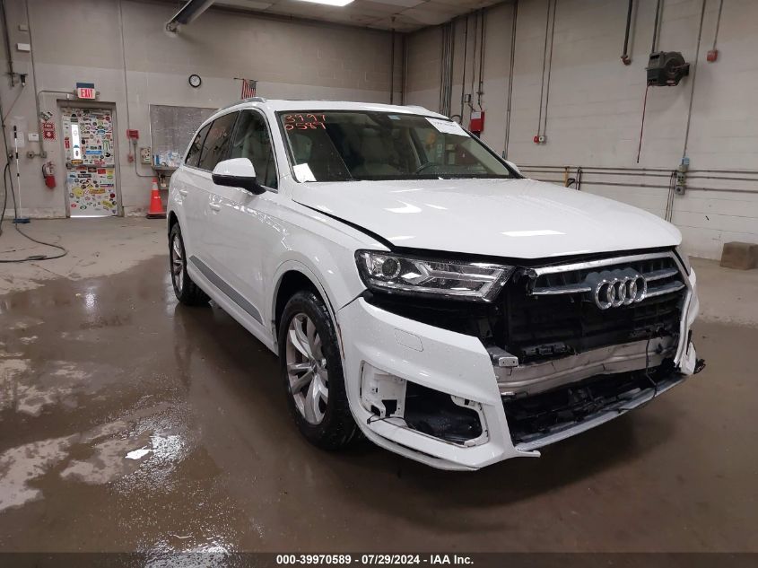 2019 Audi Q7 55 Premium/55 Se Premium VIN: WA1AAAF71KD008383 Lot: 39970589