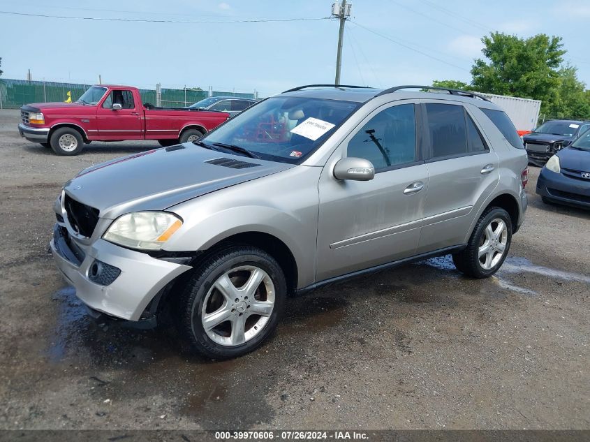 2006 Mercedes-Benz Ml 350 4Matic VIN: 4JGBB86E66A044541 Lot: 39970606