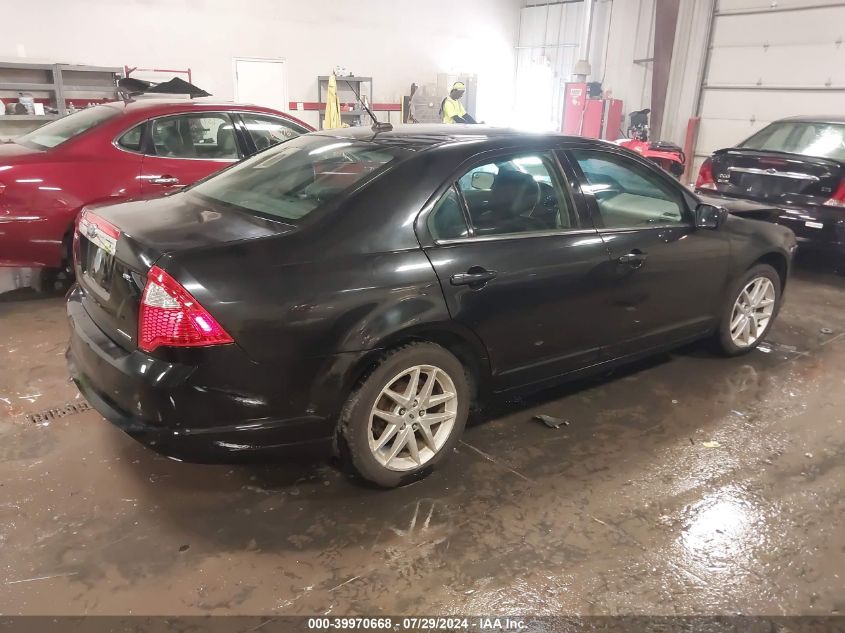 2011 Ford Fusion Sel VIN: 3FAHP0JG3BR237195 Lot: 39970668