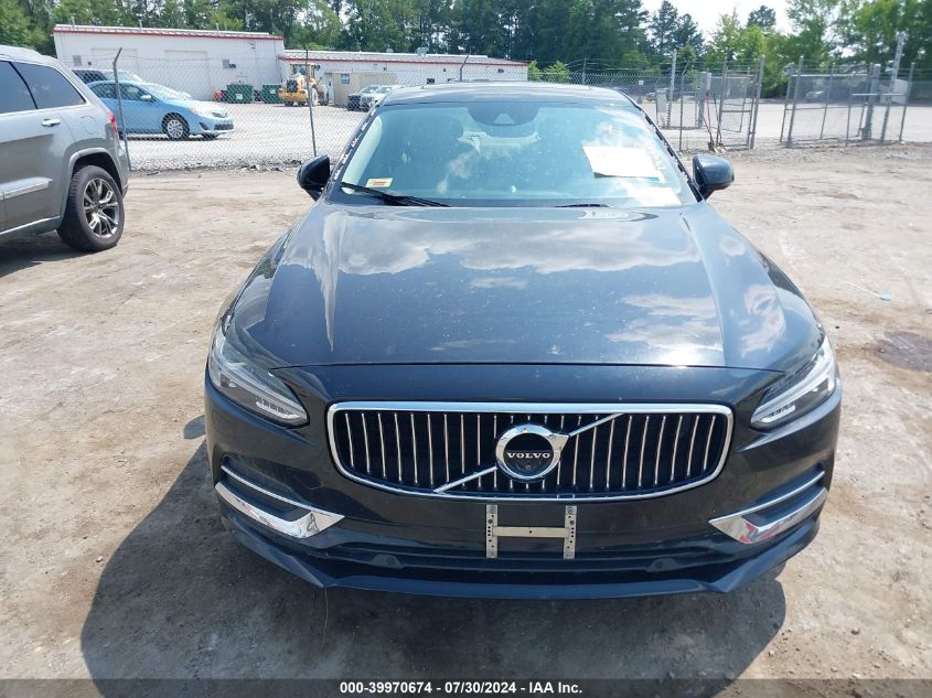 2017 Volvo S90 T6 Inscription VIN: YV1A22ML9H1001081 Lot: 39970674