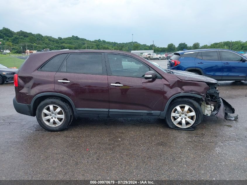 2012 Kia Sorento Lx VIN: 5XYKT4A60CG232462 Lot: 39970679