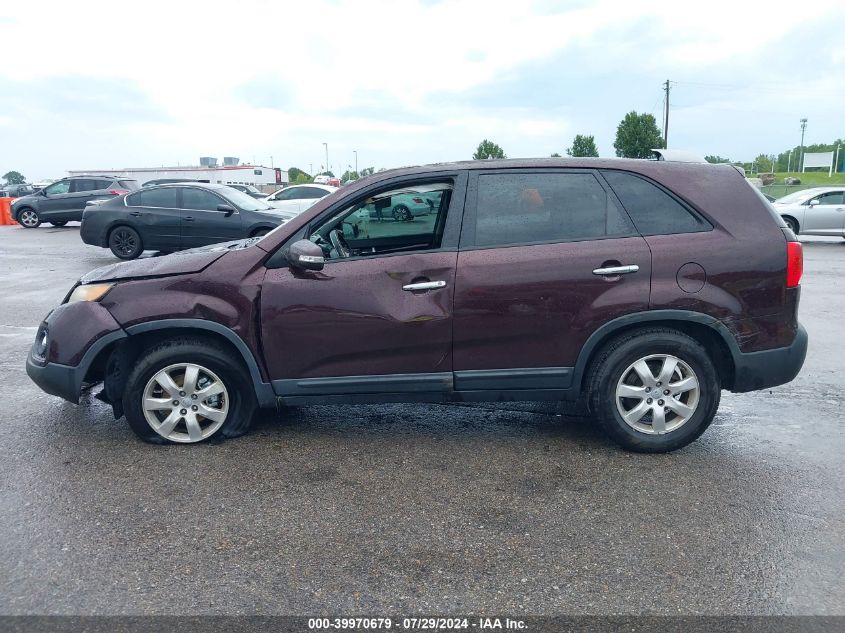 2012 Kia Sorento Lx VIN: 5XYKT4A60CG232462 Lot: 39970679