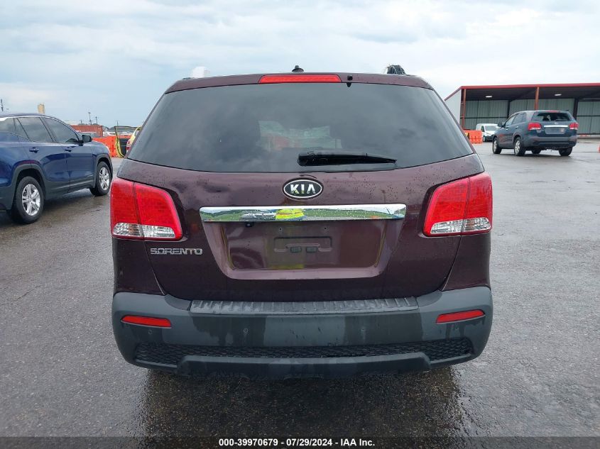 2012 Kia Sorento Lx VIN: 5XYKT4A60CG232462 Lot: 39970679