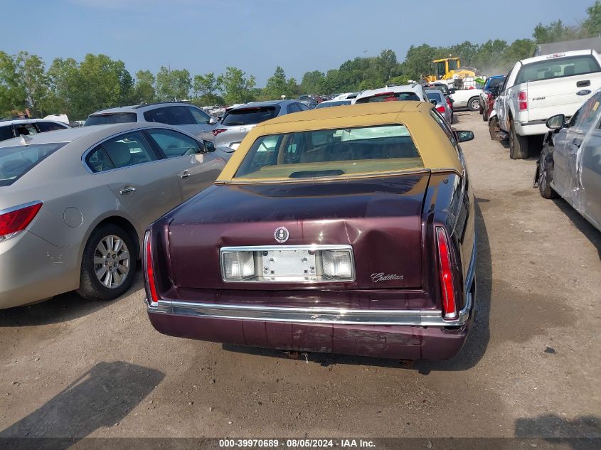 1995 Cadillac Deville VIN: 1G6KD52B7SU213177 Lot: 39970689