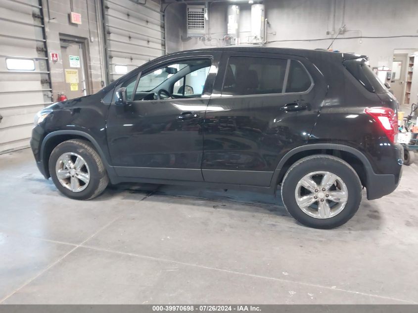 2019 Chevrolet Trax Ls VIN: 3GNCJKSB0KL266653 Lot: 39970698