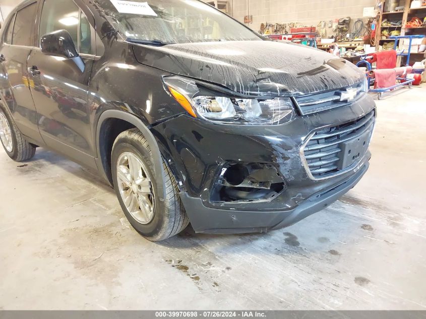 2019 Chevrolet Trax Ls VIN: 3GNCJKSB0KL266653 Lot: 39970698