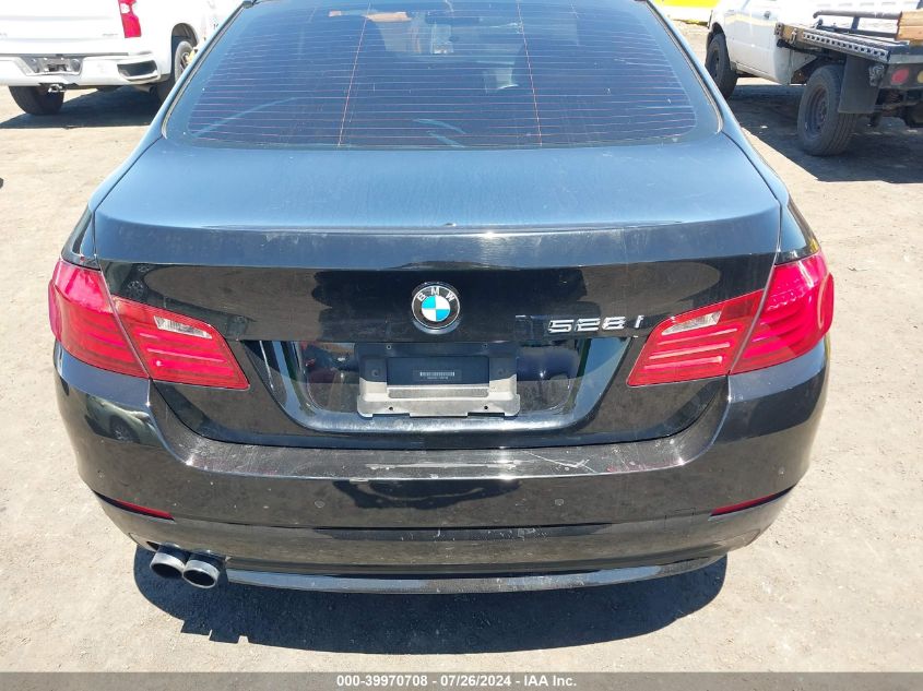 2012 BMW 528I VIN: WBAXG5C51CDX01588 Lot: 39970708