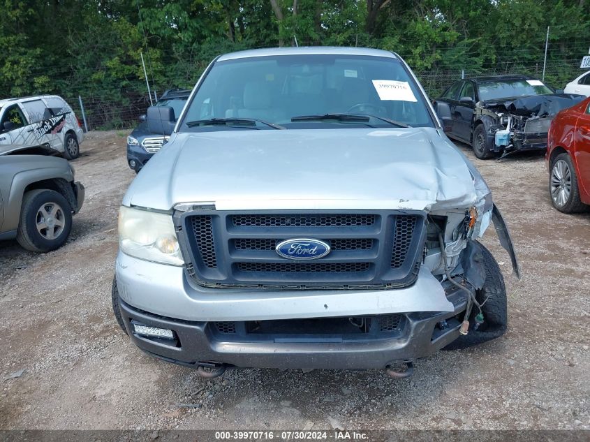 2005 Ford F-150 Fx4/Lariat/Xl/Xlt VIN: 1FTPX14575NA79747 Lot: 39970716