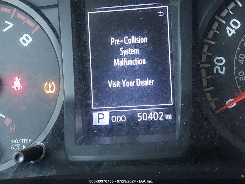 2019 Toyota Tacoma Double Cab/Sr/Sr5 VIN: 5TFAX5GN8KX134537 Lot: 39970736