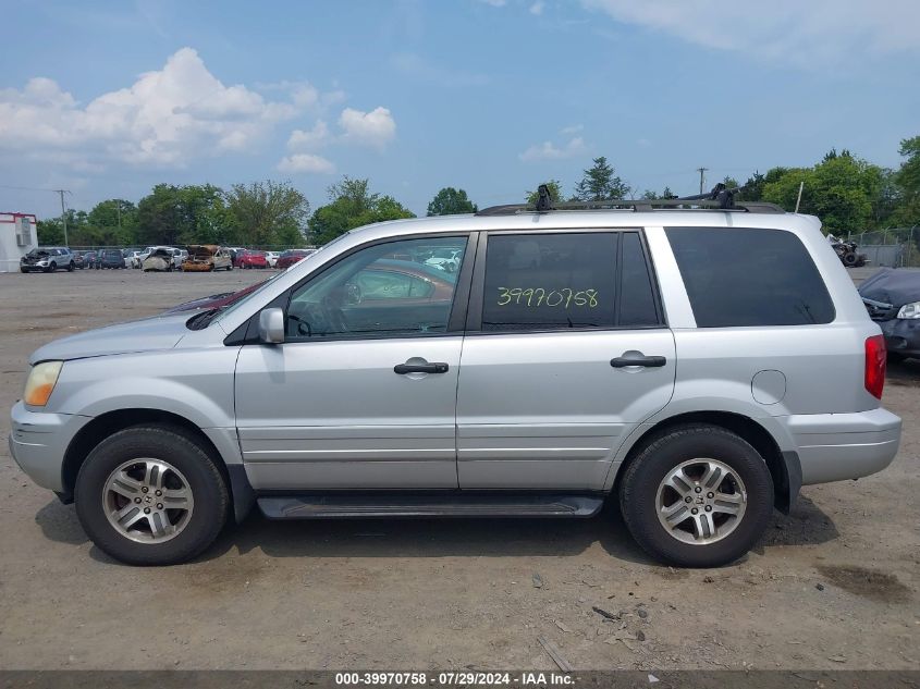 2004 Honda Pilot Ex-L VIN: 2HKYF18524H556228 Lot: 39970758