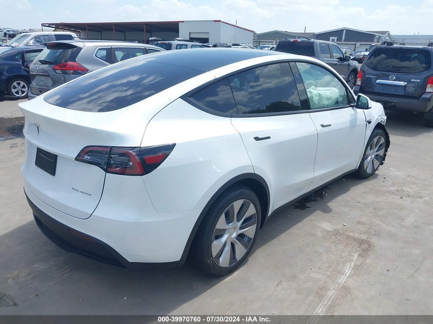 2024 TESLA MODEL Y U   U(VIN: 7SAYGDEE0RA280527